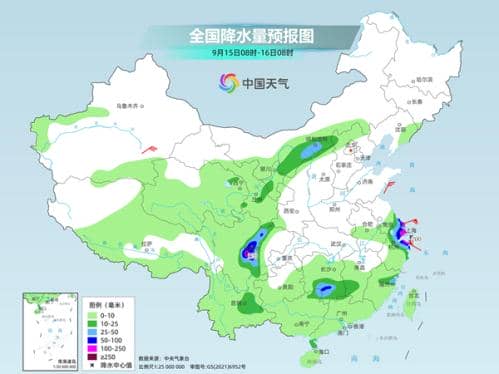 中秋假期“贝碧嘉”携强风雨袭江浙沪等地 川渝高温仍将持续